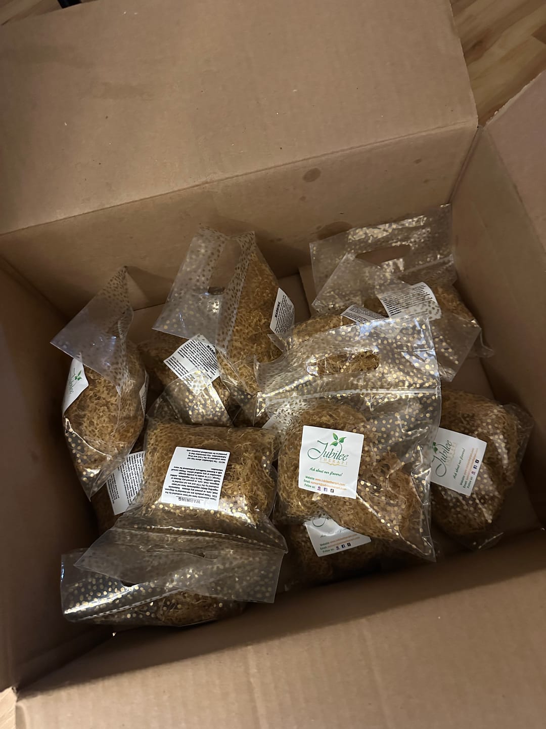 Customer photo review of $20 sea moss!!! Sea Moss from the rocks- Gold- Dr Sebi approved