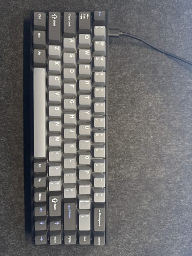 Customer photo review of DrunkDeer G65 Wired Actuation Distance Adjustable Magnetic Switch Gaming Keyboard