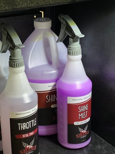 Customer photo review of Shine Mist - gallon