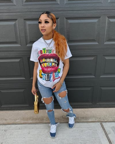 Customer photo review of Fire Red 3s DopeSkill T-Shirt Broken Bones Graphic