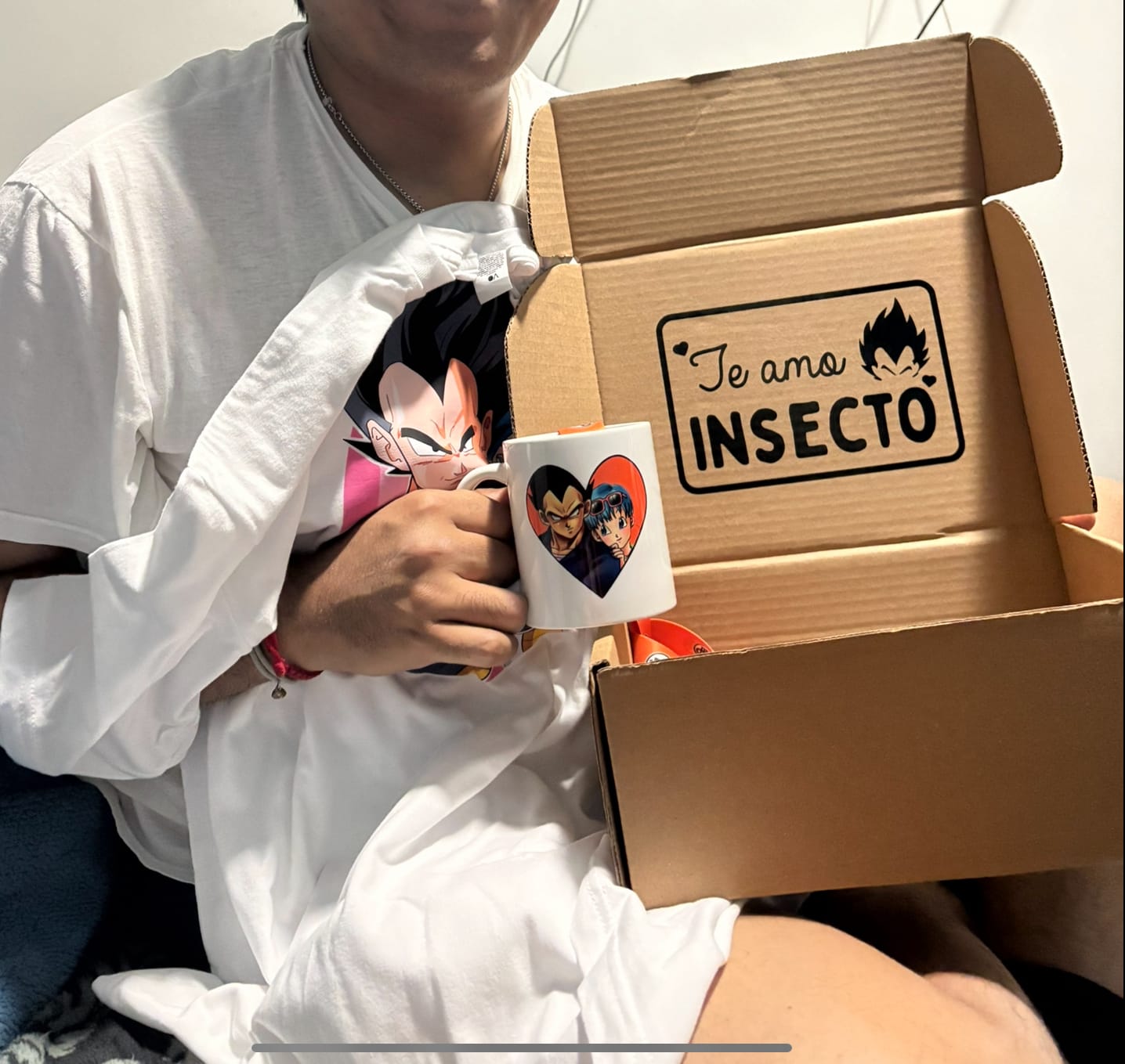 Customer photo review of DRAGON BALL CON TAZA O VASO