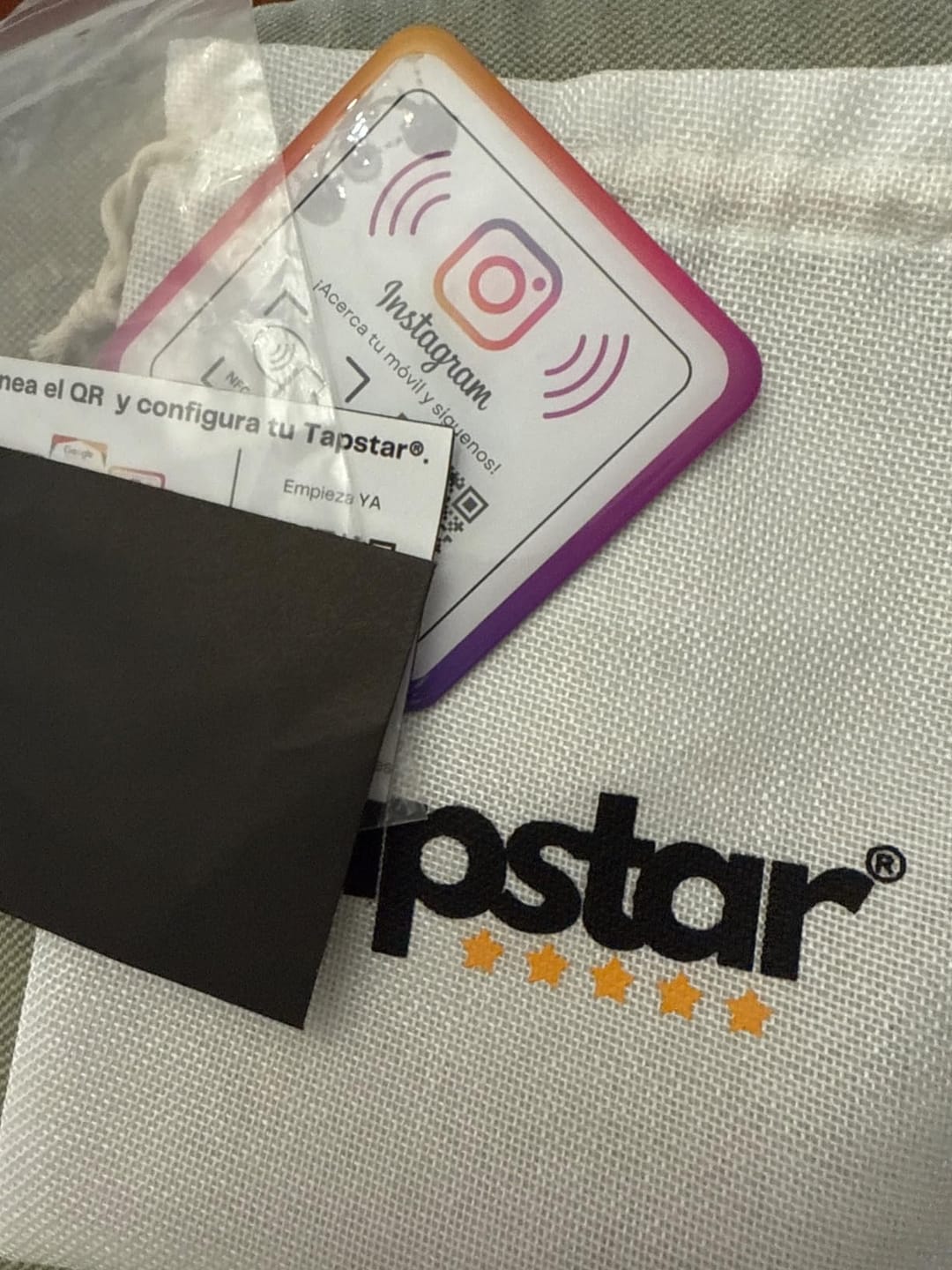 Customer photo review of Placa Seguidores Instagram