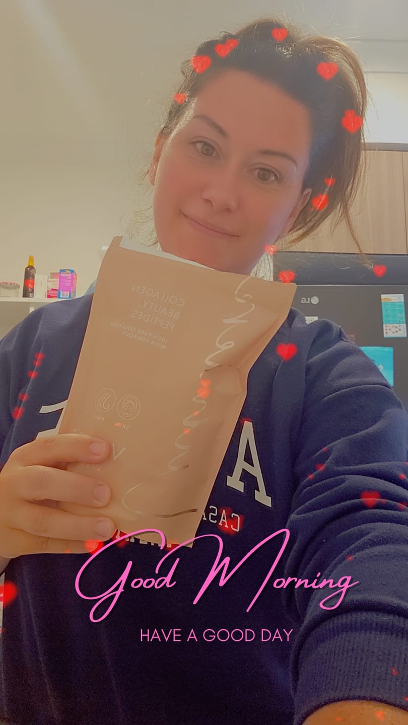 Customer photo review of Lumiere Collagen Beauty Peptides