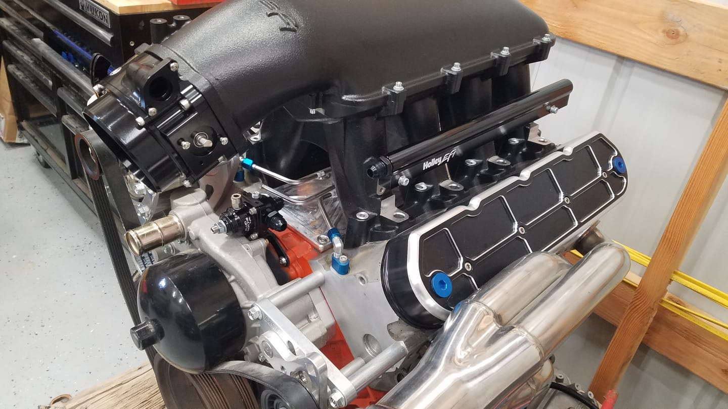 Customer photo review of ICON 92/95mm Cable Drive Throttle Body (Black) w/ Interchangeable Connection