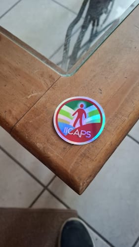 Customer photo review of Stickers Holográficos