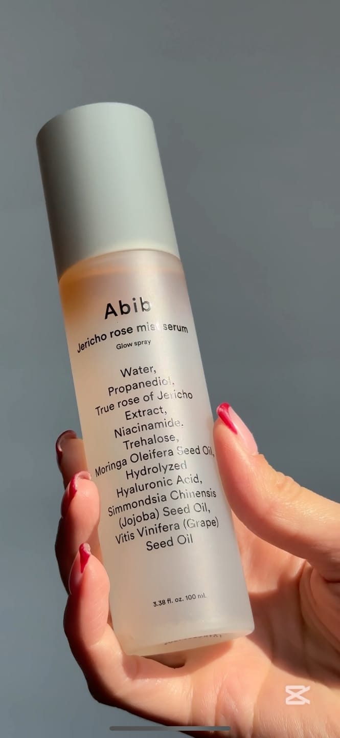 Customer photo review of Jericho Rose Mist Serum Glow Spray