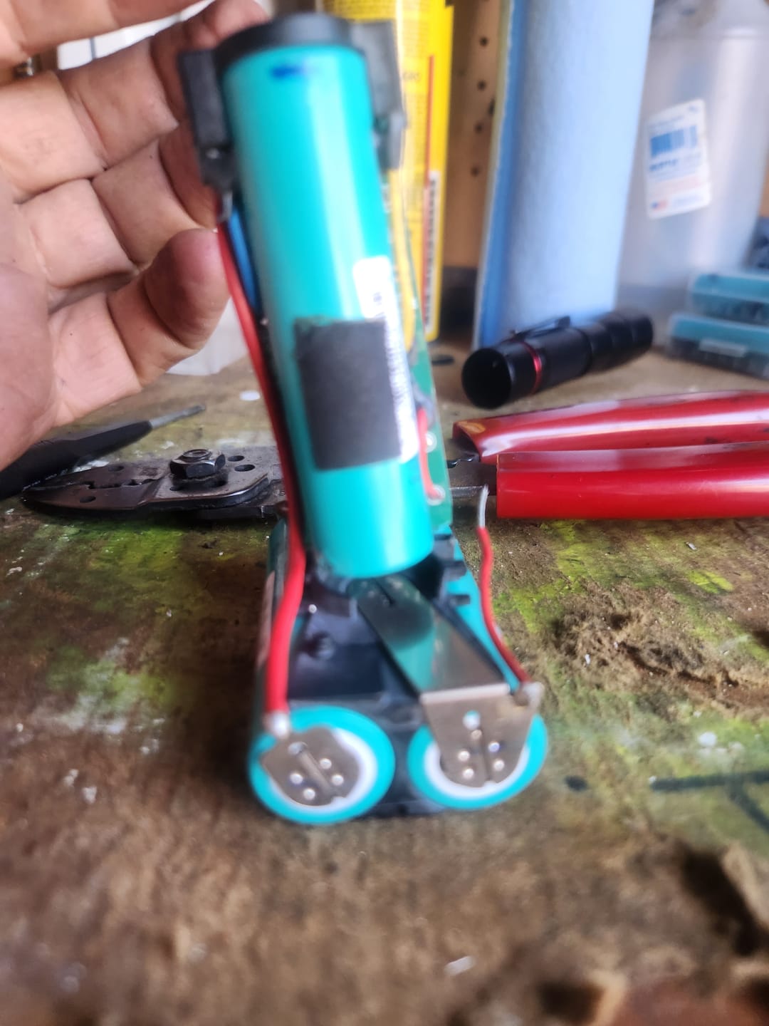 Customer photo review of Samsung 25R 18650 2500mAh 20A Battery