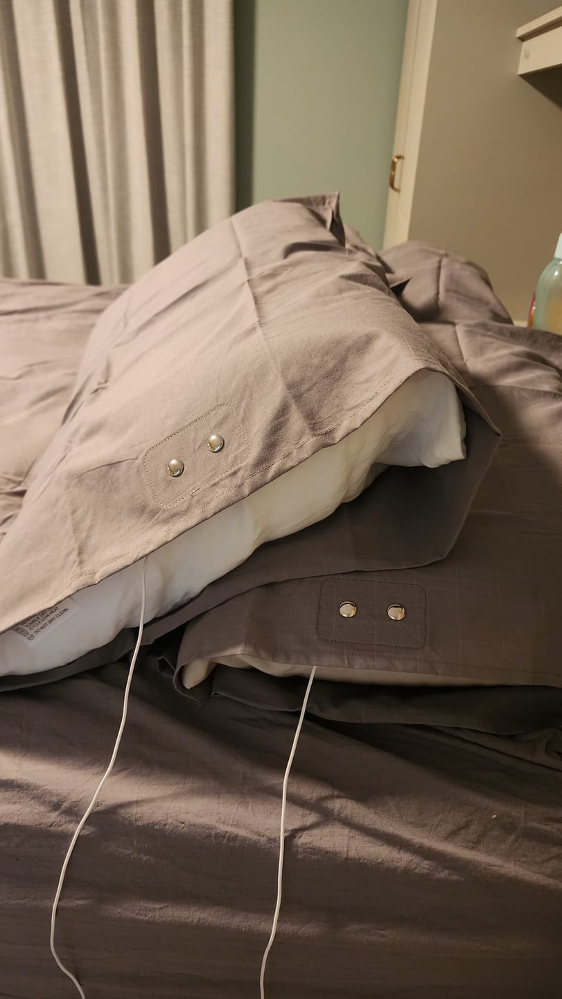 Customer photo review of Terra Grounding Pillow Case