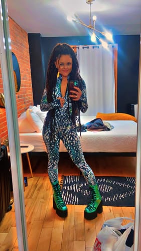 Customer photo review of Particle Storm Costume