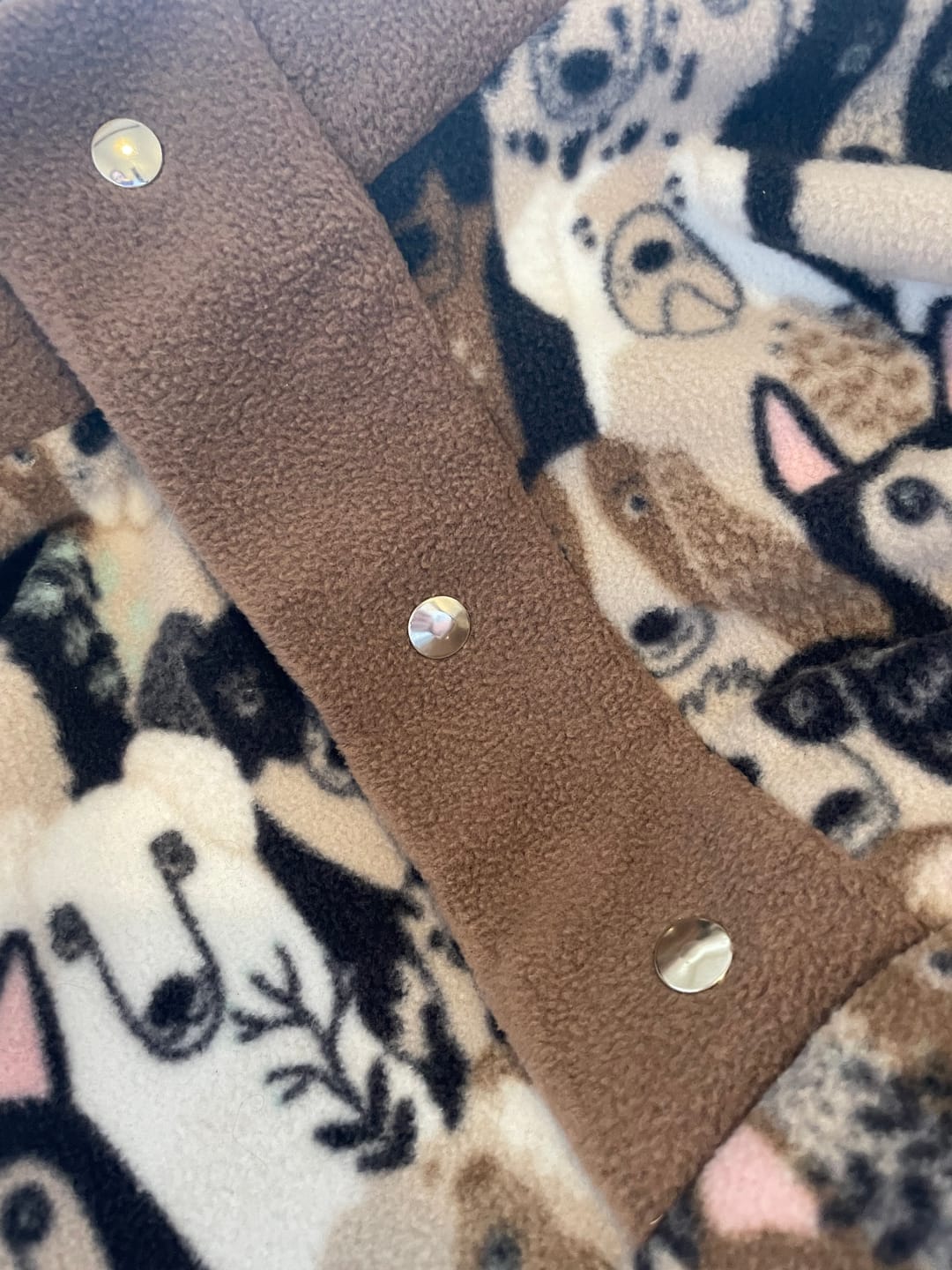 Customer photo review of Special Offer #2 - Plain Polar Fleece Fabric - 2 metre Pre-cut