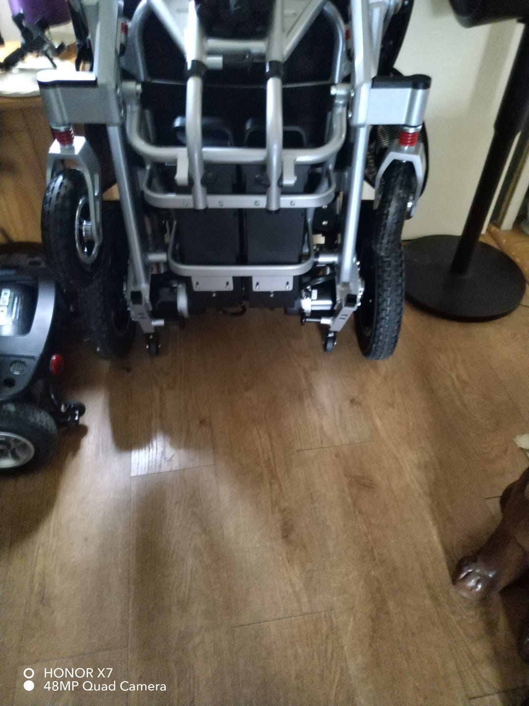 Customer photo review of Lightweight Electric Wheelchair | Folding Powerchair | Freedom Pro ST