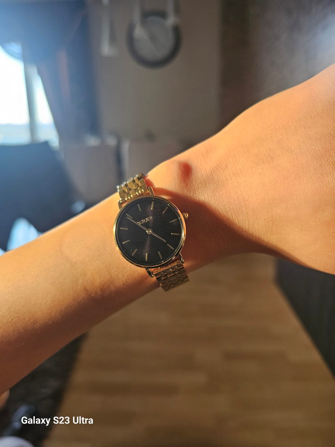Customer photo review of Ruby Petite Gold Black