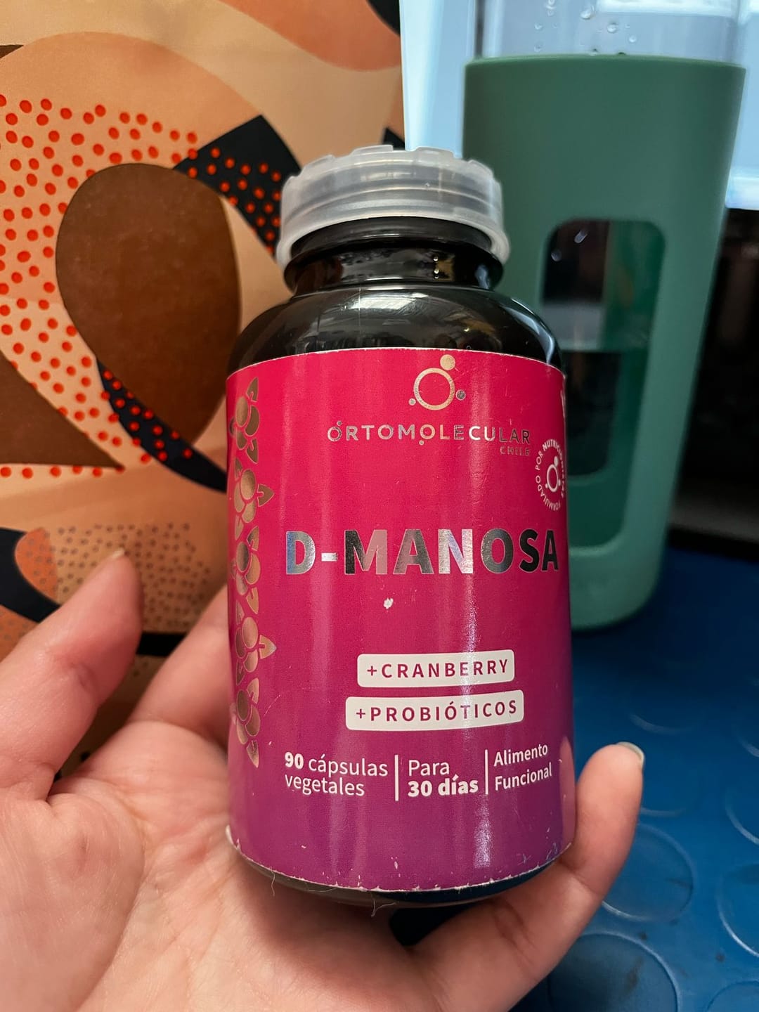 Customer photo review of D-Manosa+Cranberry+Probióticos-90 cáps