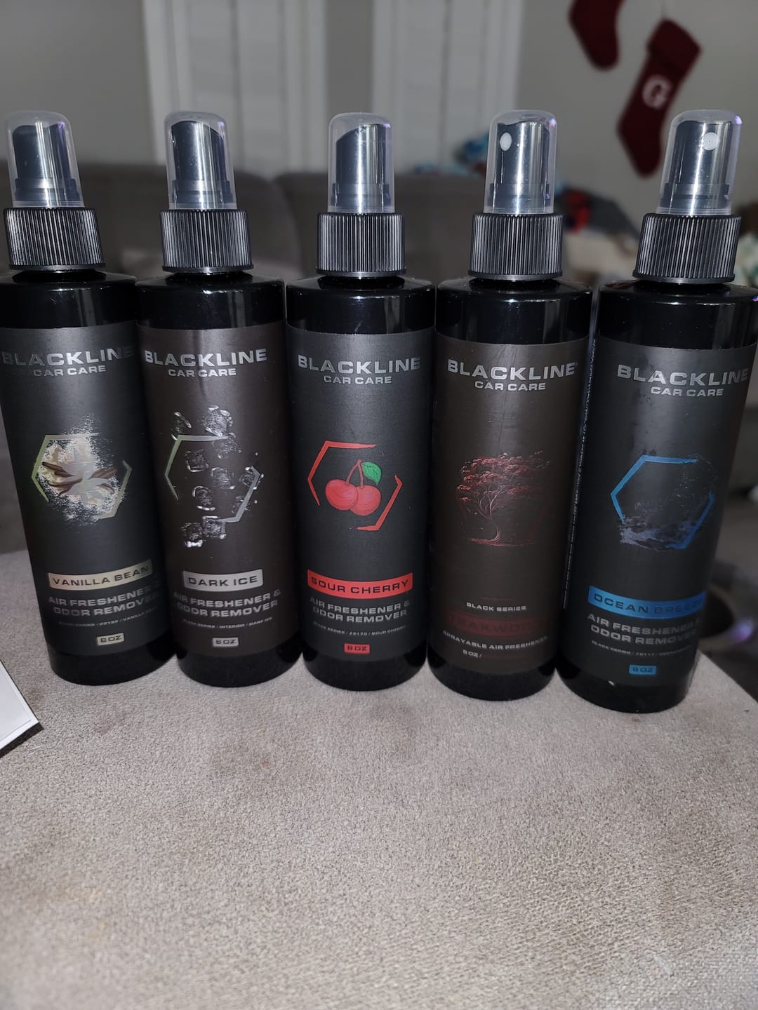 Customer photo review of BLACKLINE®  8oz AIR FRESHENER