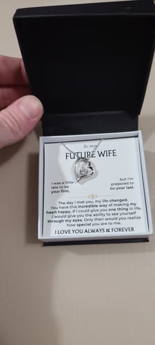 Customer photo review of To My Future Wife - Forever Love Gift Set - SS503V2