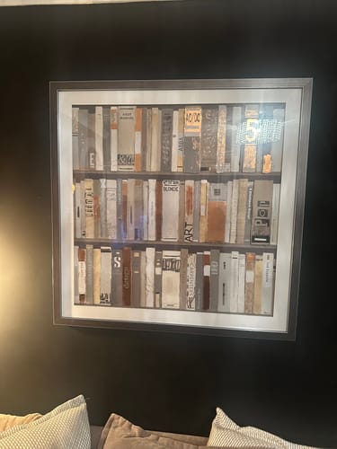 Customer photo review of The Library By Sabrina Roscino