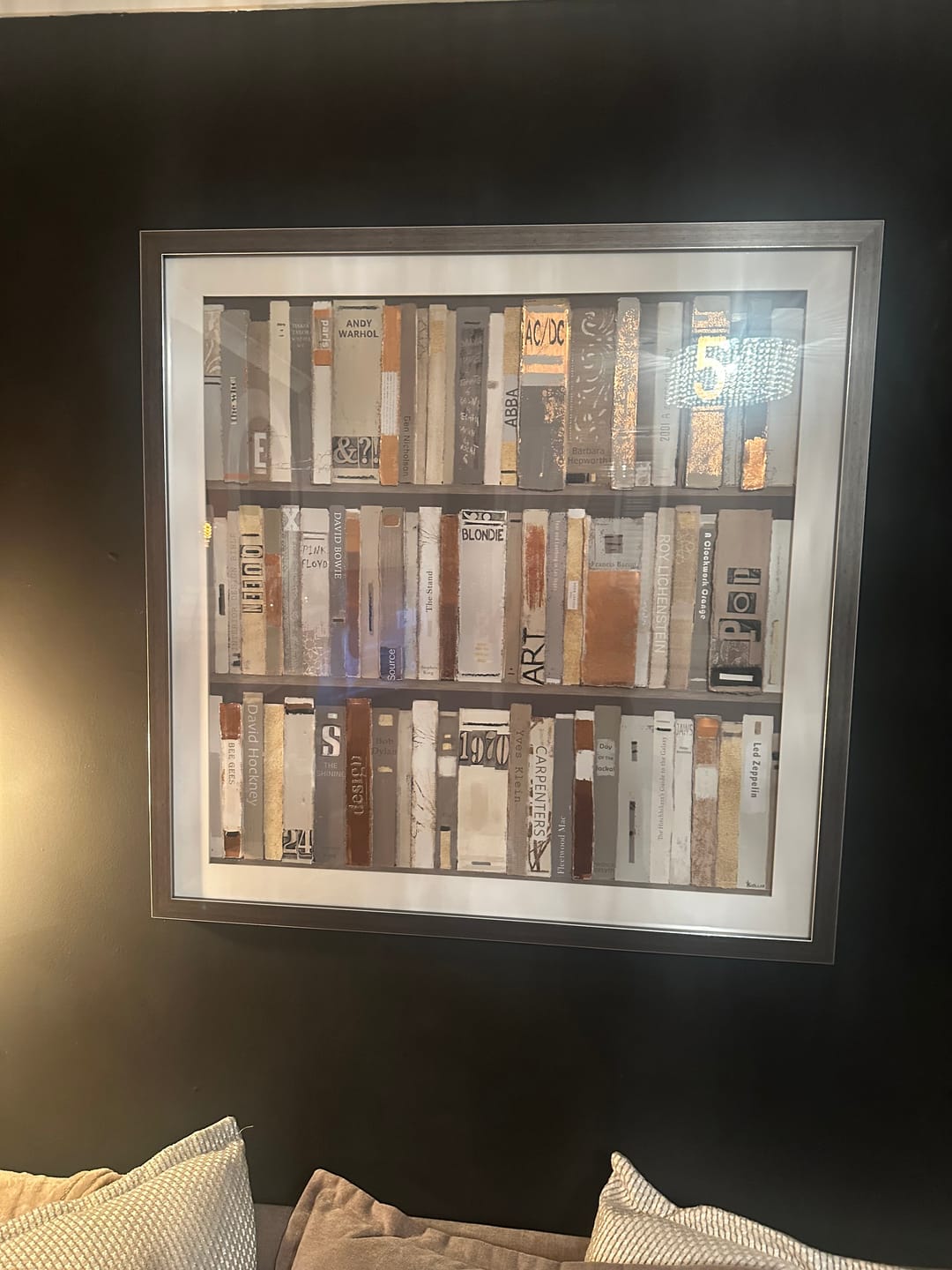 Customer photo review of The Library By Sabrina Roscino