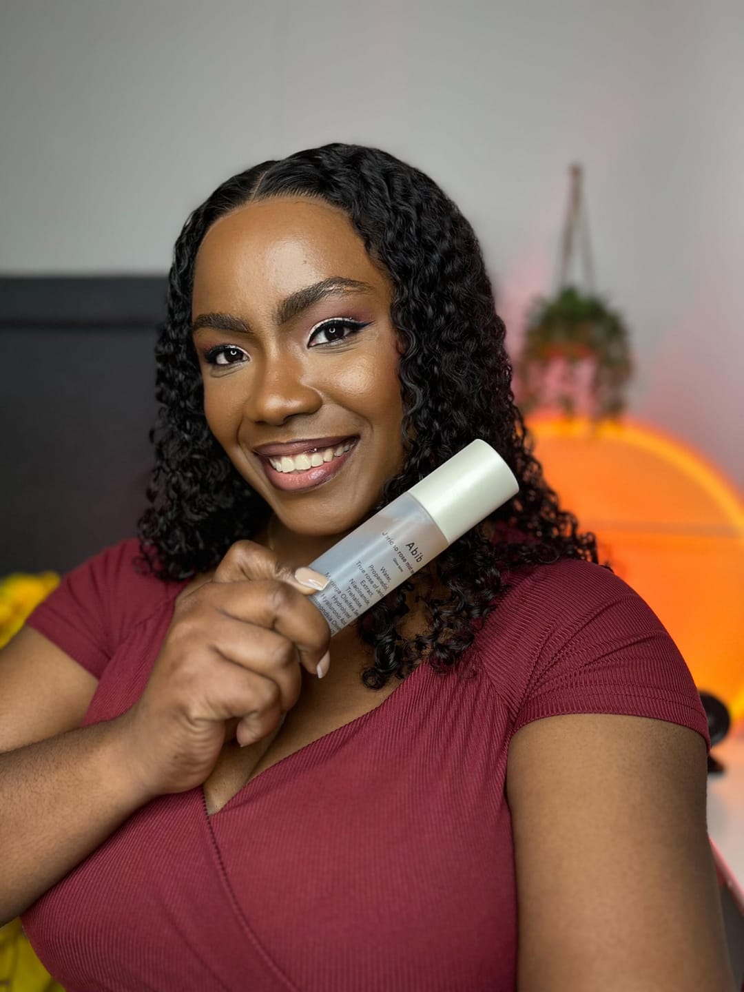 Customer photo review of Jericho Rose Mist Serum Glow Spray