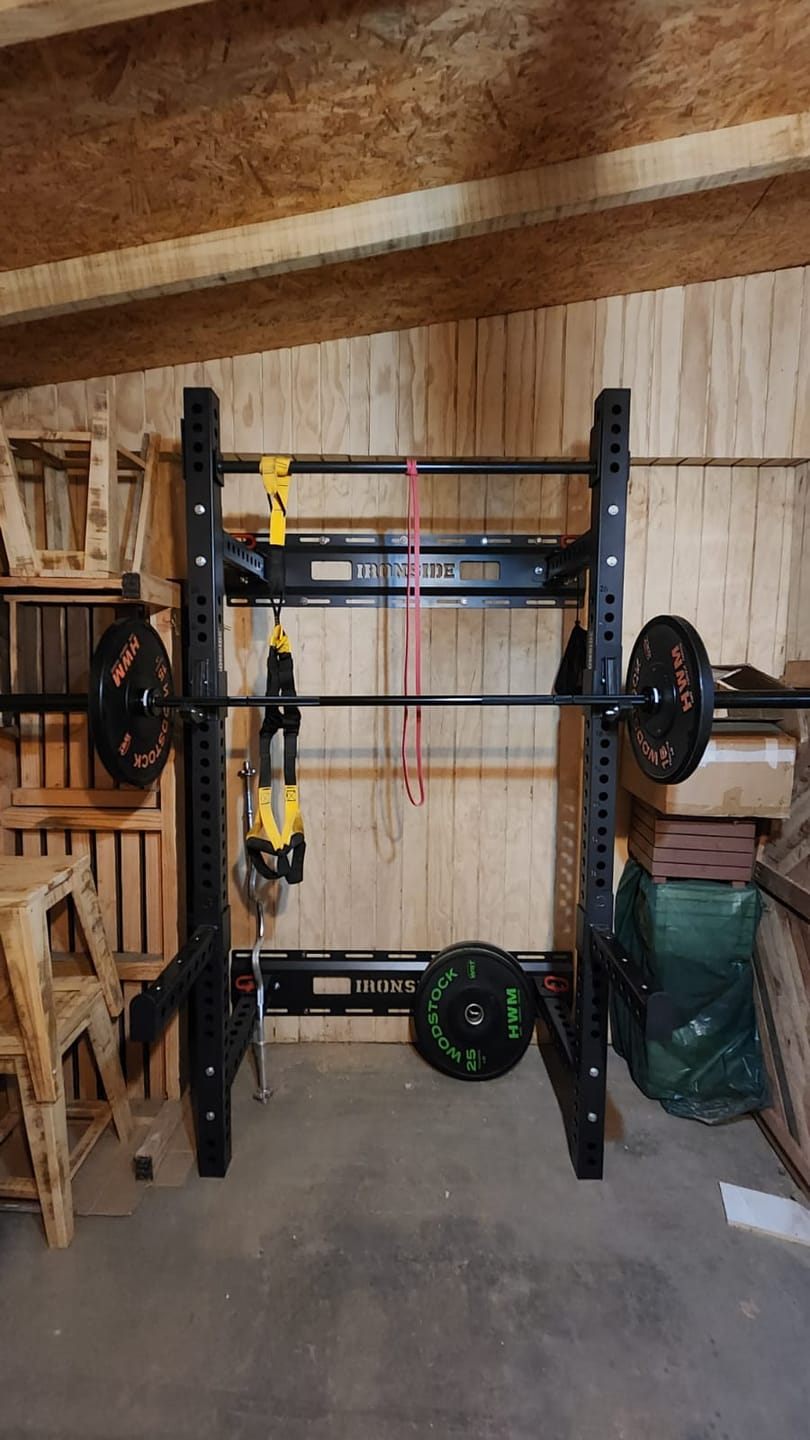 Customer photo review of Rack Plegable de Pared Wall Mount IRONSIDE