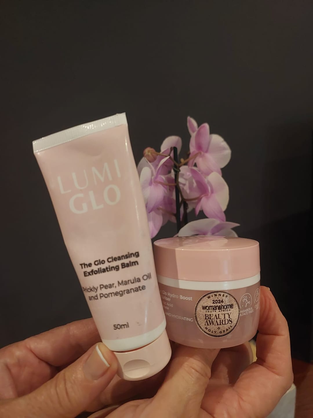 Customer photo review of The Glo Cleansing Exfoliating Balm
