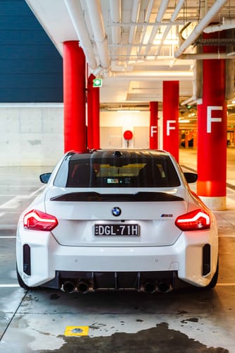 Customer photo review of BMW Pre-Preg Carbon Fiber M Performance Style Rear Spoiler for G42 & G87 M2