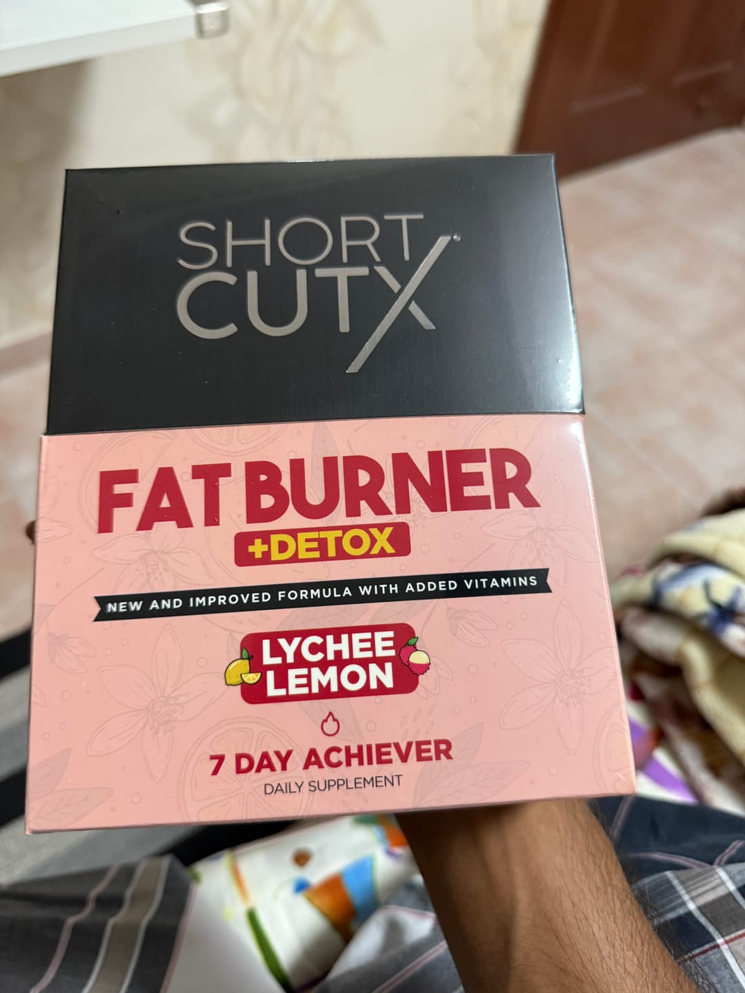 Customer photo review of v2.0 Lychee Lemon Fat Burner Juice