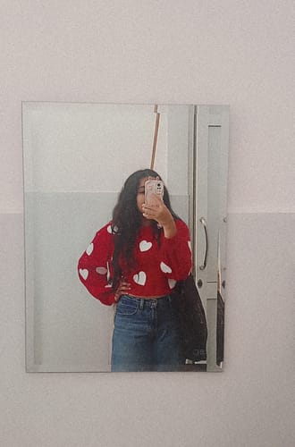 Customer photo review of Luv U Balloon Sleeve Pullover