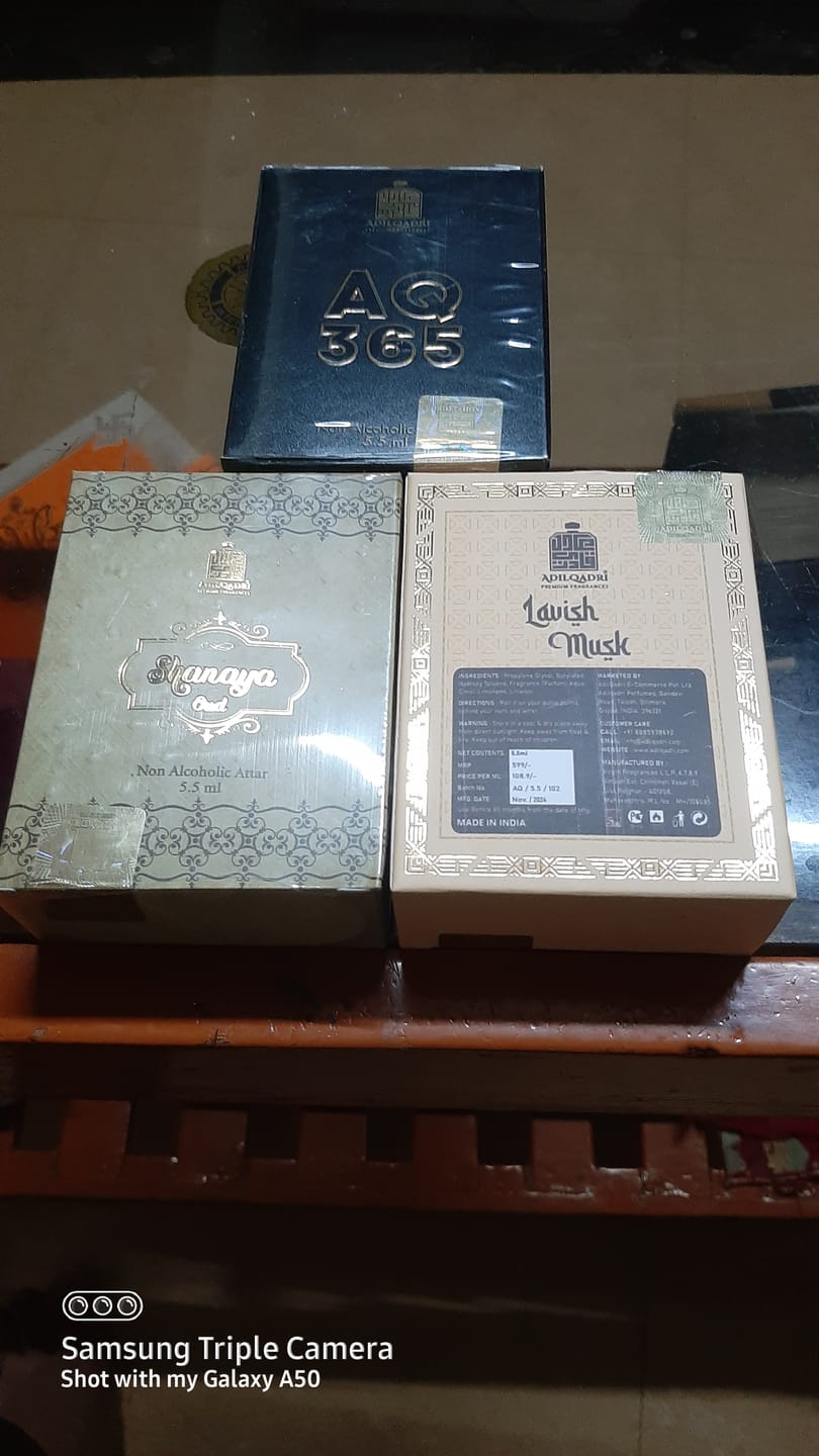 Customer photo review of Lavish Musk Premium Attar Perfume
