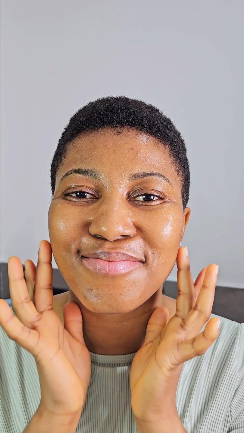 Customer photo review of Jericho Rose Mist Serum Glow Spray