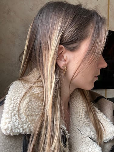 Customer photo review of Boucle d'oreille Nixie