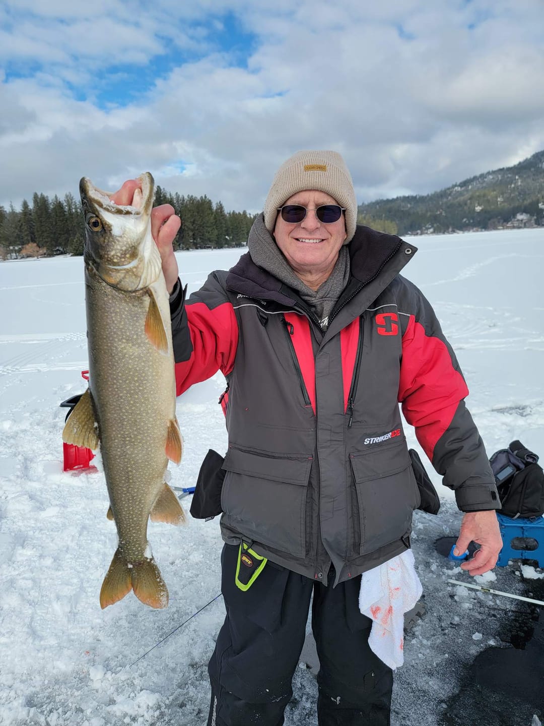 Customer photo review of Custom Carbon Ice Rod