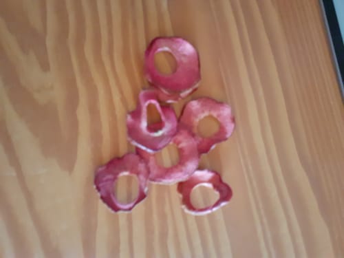 Customer photo review of Rocco Apfelchips 50 g