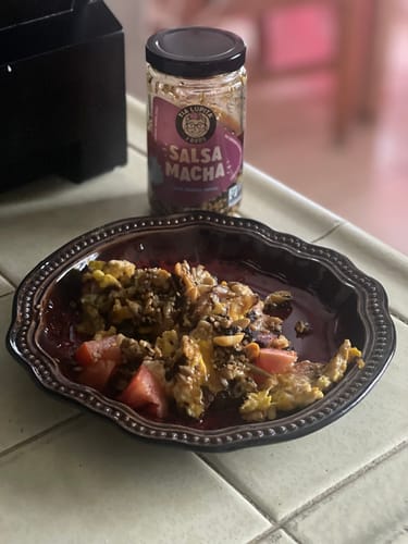 Customer photo review of Mexican Chili Crunch with Peanuts (2-pack)