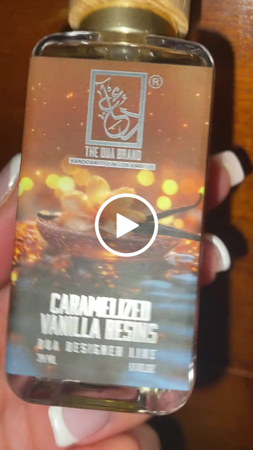 Customer video review of Caramelized Vanilla Resins