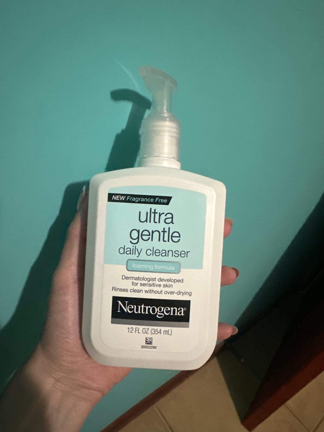 Customer photo review of Ultra Gentle Daily Cleanser