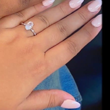 Customer photo review of I WANT IT RING - Fine Silver