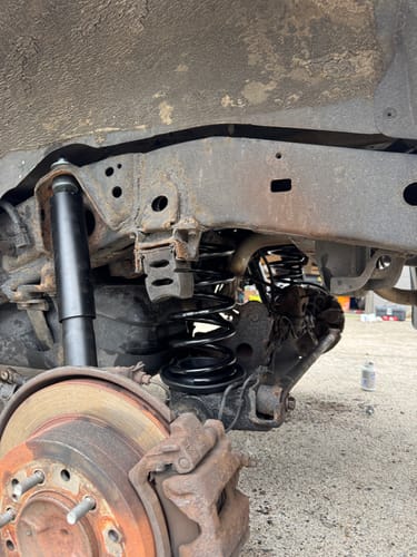 Customer photo review of 2003-2009 Lexus GX 470 Rear Air Suspension Conversion/Delete Kit (TE1RB)