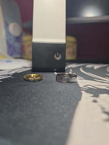 Customer photo review of F OFF Ring (SILVER)