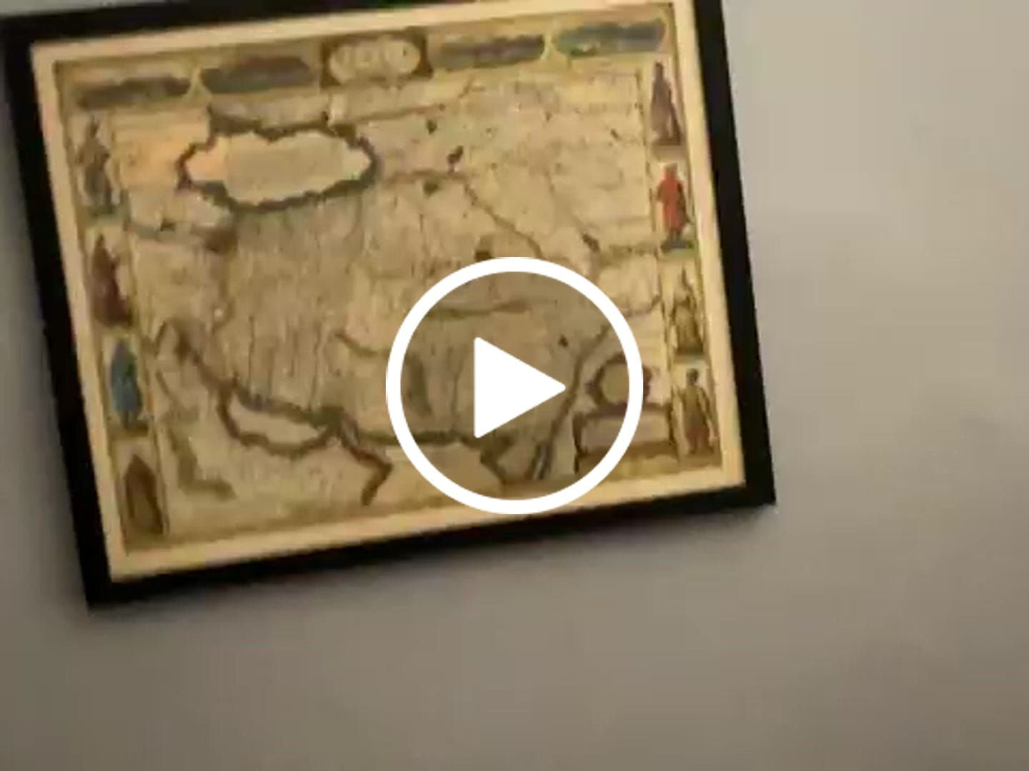 Customer video review of Old Rare Map of the Persian Empire by Speed, 1627: Iran, Middle East, Holy Land, Spaha, Ormus, Gilan