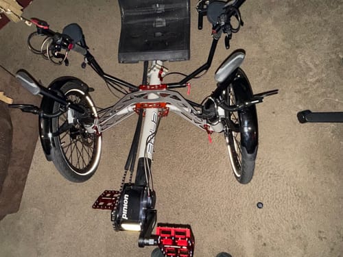 Customer photo review of LAMA Clamp Mount and Mirror Kit