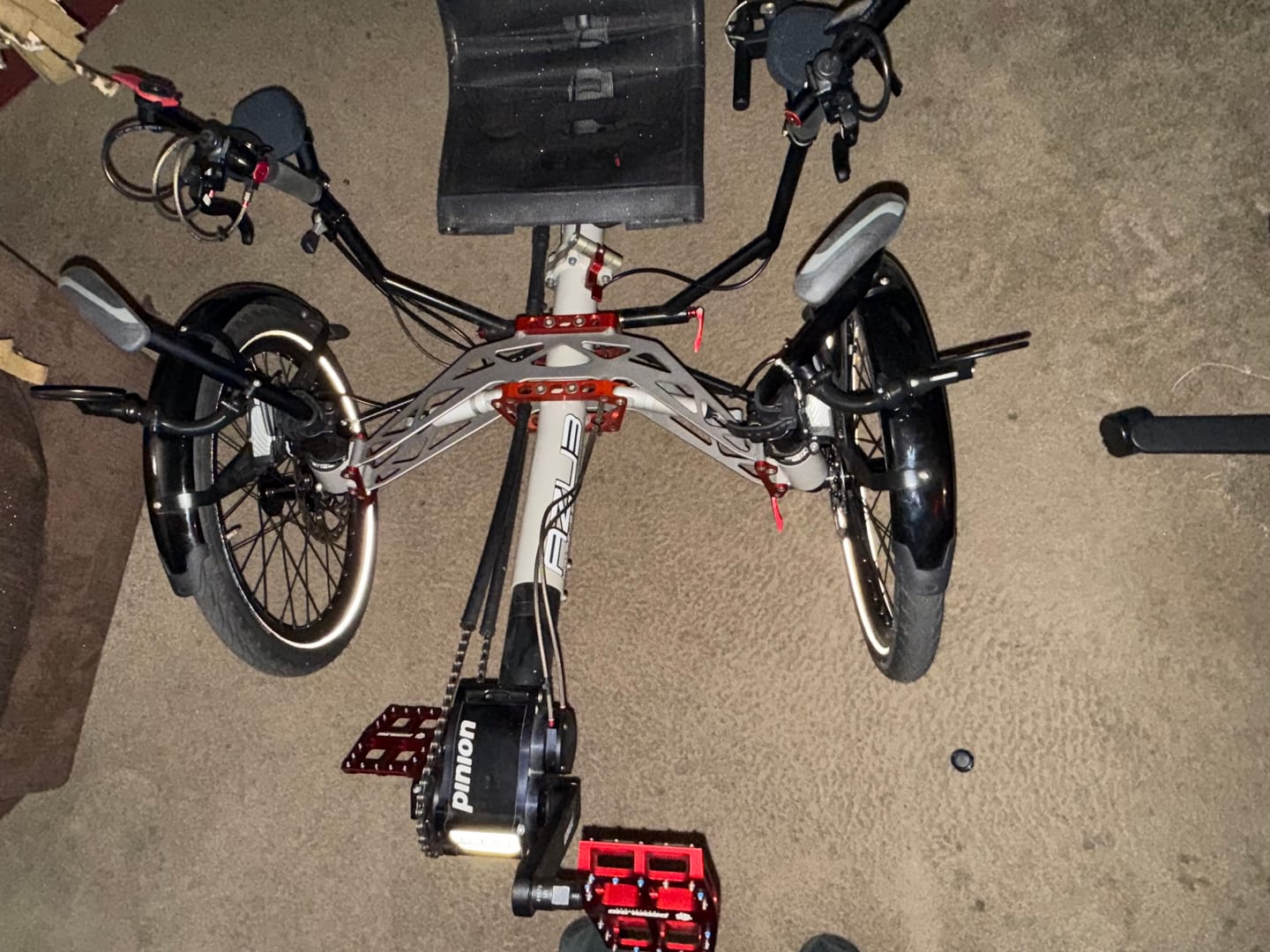 Customer photo review of LAMA Clamp Mount and Mirror Kit
