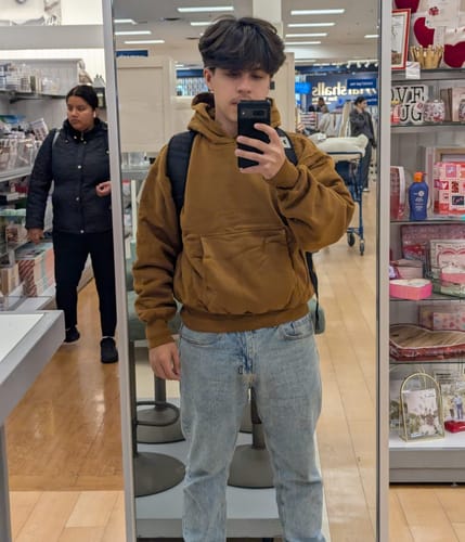 Customer photo review of Adult Hoodie - Yeezy Gap  - 6 Colors Available