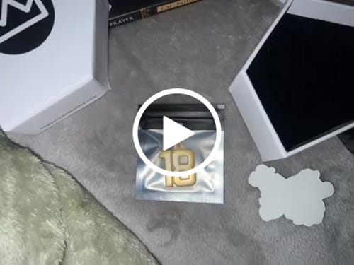 Customer video review of Signature Jersey Number Pendant 18K Plated Gold