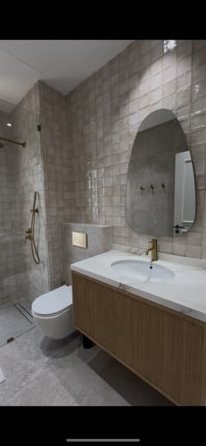 Customer photo review of Selene Backlit Irregular Mirror (60x100CM)