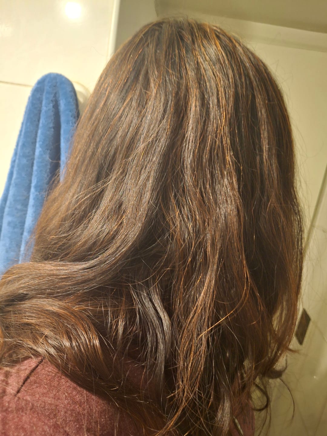 Customer photo review of Mascarilla Reestructurante Hair Building Nourishing Naturaltech Davines