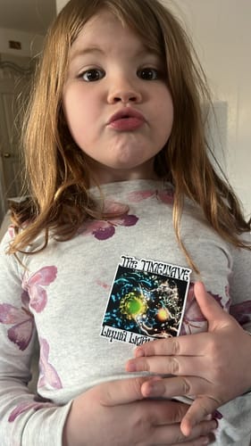Customer photo review of 100 - 3.5" Custom Vinyl Stickers