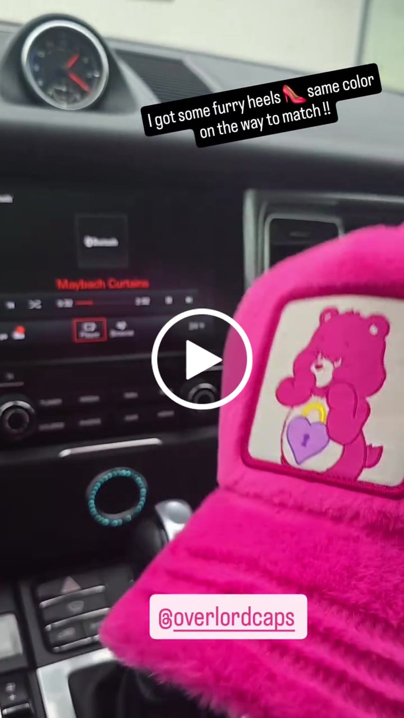 Customer video review of OVERLORD X Care Bears: Secret Bear Trucker Cap