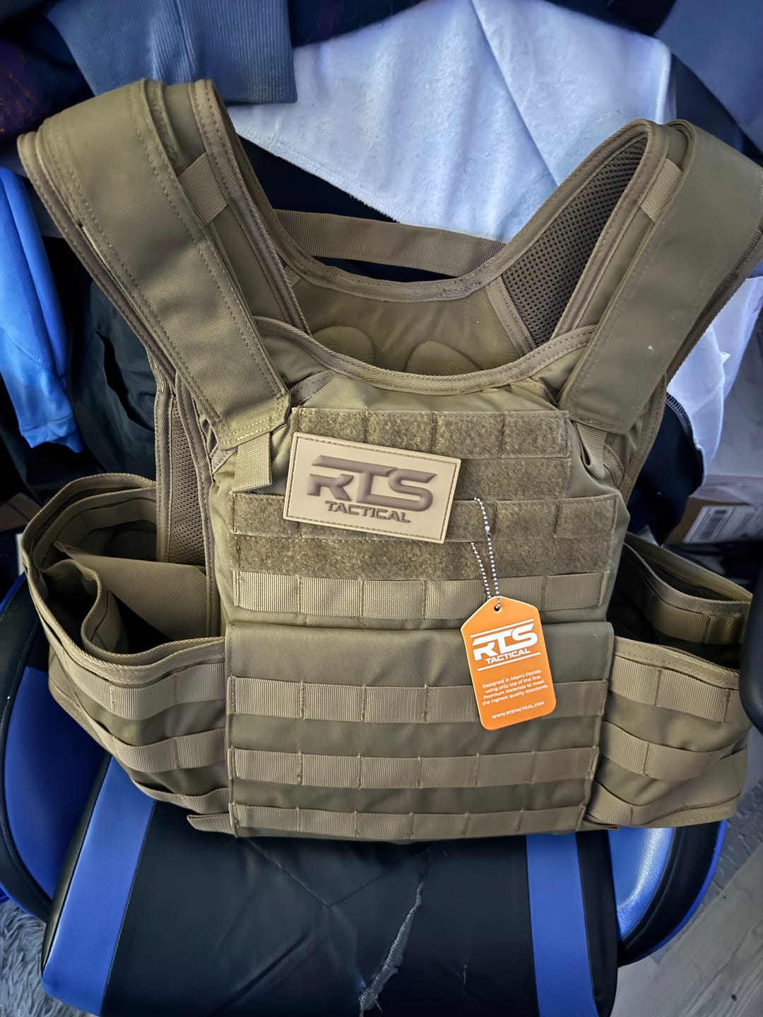 Customer photo review of RTS Tactical Level IV Ceramic Premium Active Shooter Kit