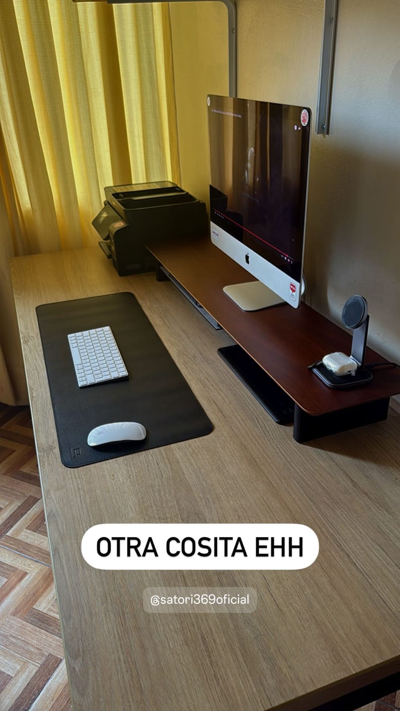 Customer photo review of Mousepad de Cuero PU con Reverso de Corcho 80x30cm