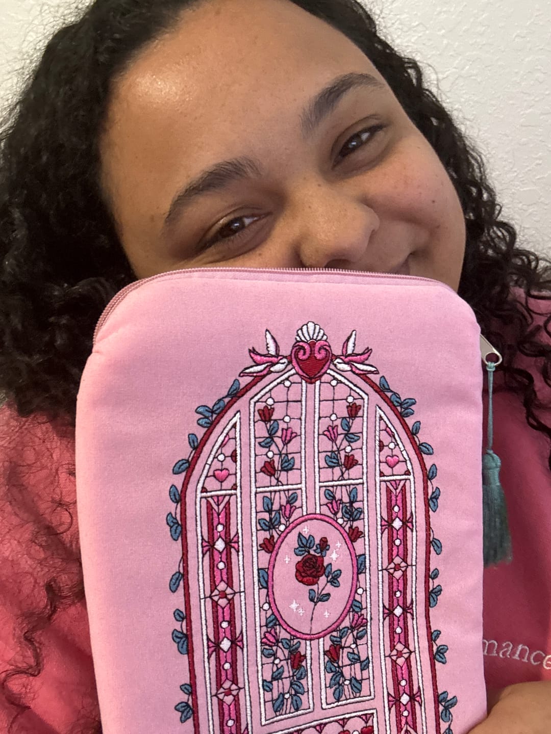 Customer photo review of Sugar & Spice E-Reader Sleeve